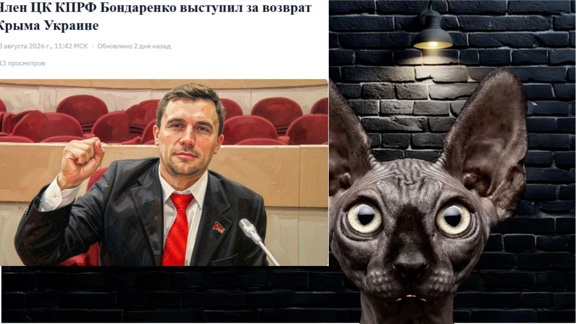 ⁣И президенты России, и депутаты Госдумы - все тут! / Кот Костян