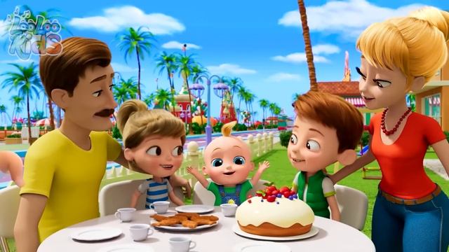  Моя семья - (Официальное видео) - LooLoo Kids Детские стишки и песни