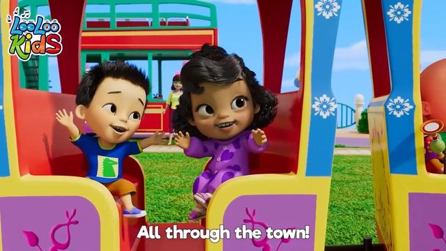 Колеса Автобуса - (Официальное видео) - LooLoo Kids Детские Песни и Стишки