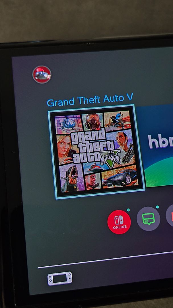 GTA 5 Nintendo Switch Oled Gameplay ( Native Port) Without Overclocking
