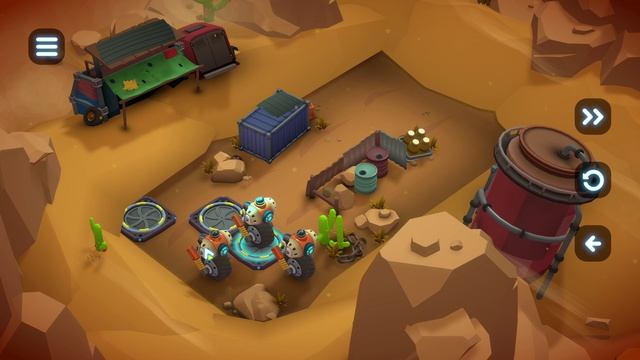 Tiny Robots Portal Escape. 4. ДРУЗЬЯ ДЕДУШКИ