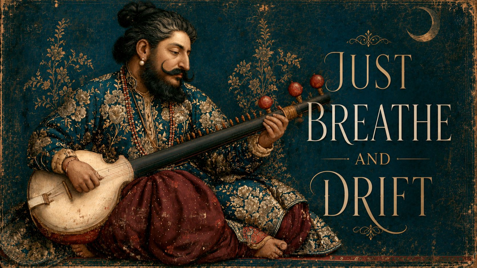 Just Breathe And Drift 🌙 Sitar Music For Deep Sleep And Meditation