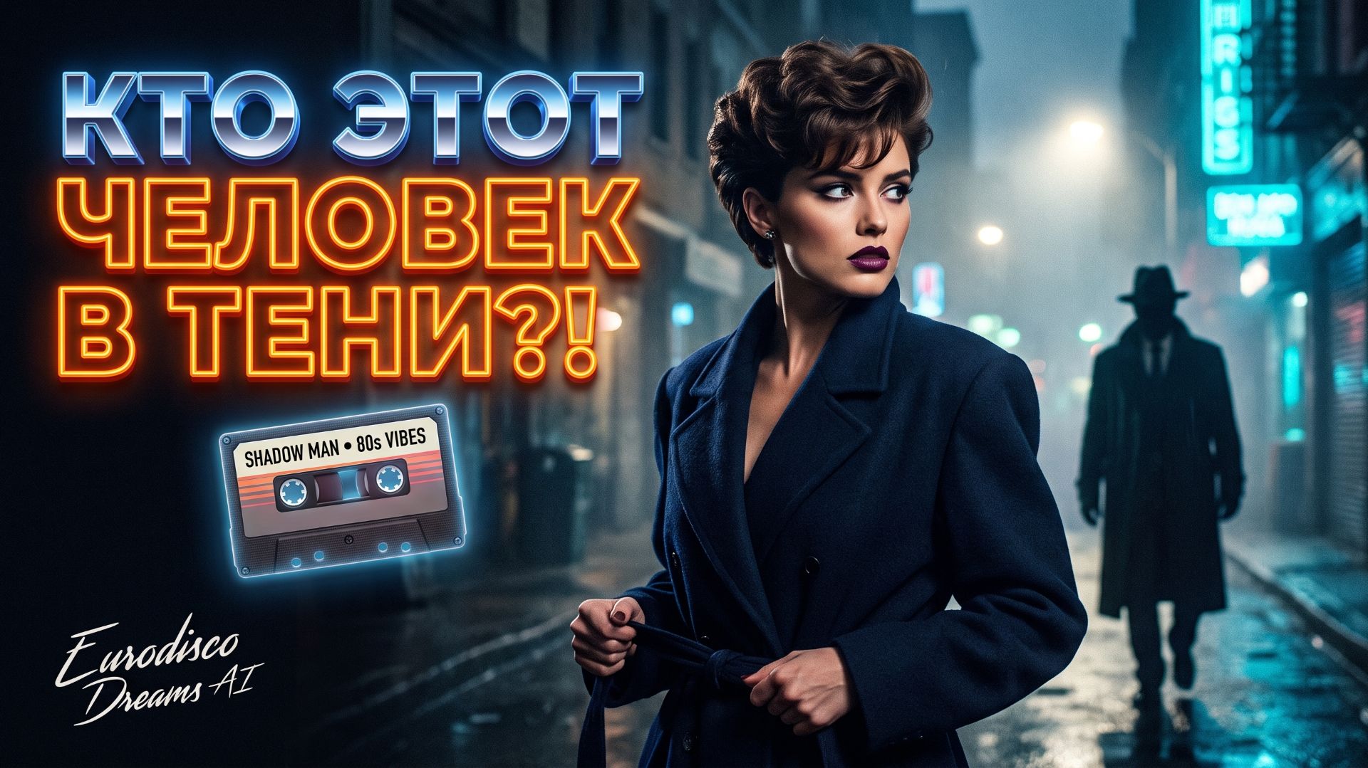 ЕВРОДИСКО 80-х: Late Night 80s Vibes_ Shadow Man 📼 _ E.D.A