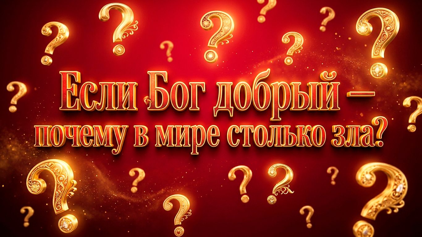 Почему Бог предпочёл риск, а не идеальный добрый мир?