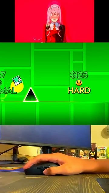 НЕВОЗМОЖНЫЙ SPIDER SPAM CHALLENGE vs AUTOCLICKER! #shorts  #geometrydash  #gd