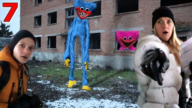 🍿 Нашли Хагги Вагги и Киси Миси на заброшенной ФАБРИКЕ Playtime Co 7 серия Poppy Playtime In Real