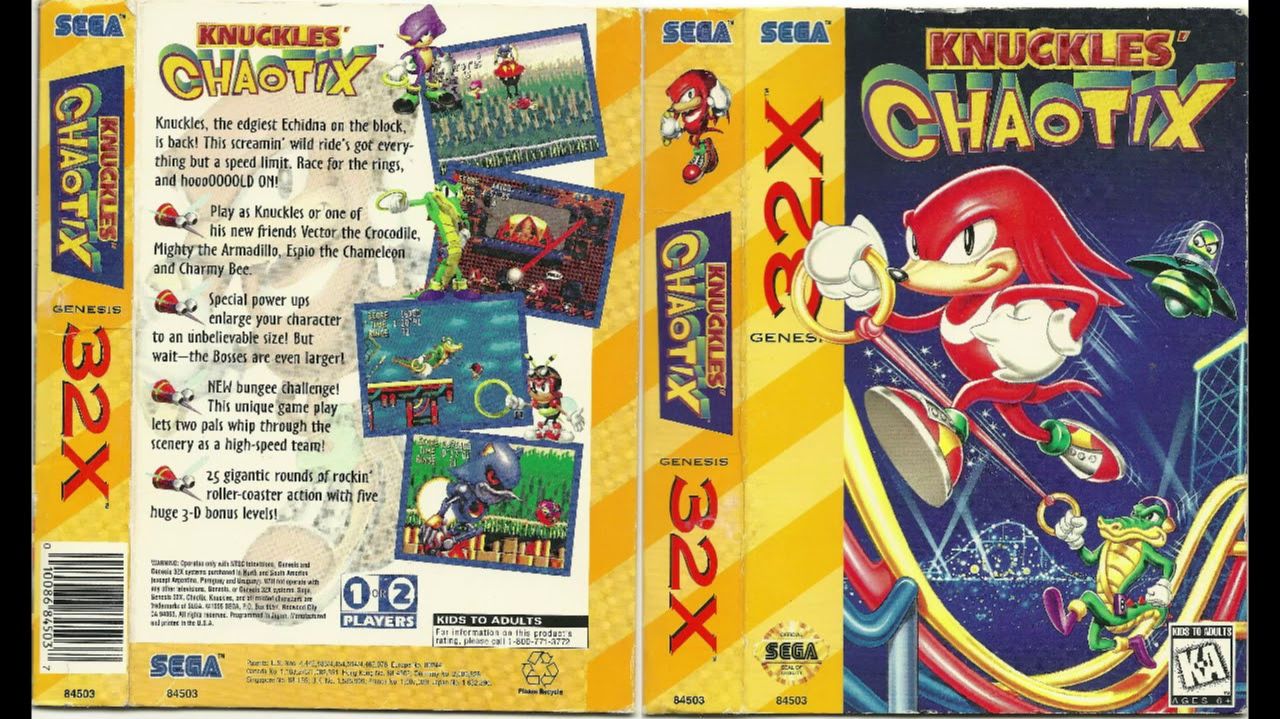 Knuckles' Chaotix (Genesis)