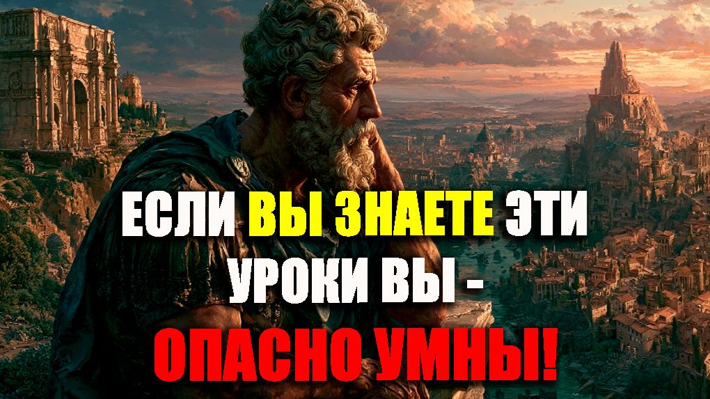 ЭТИ 10 УРОКОВ ПРЕВРАТЯТ ВАС В ОПАСНО УМНОГО! | Стоицизм.