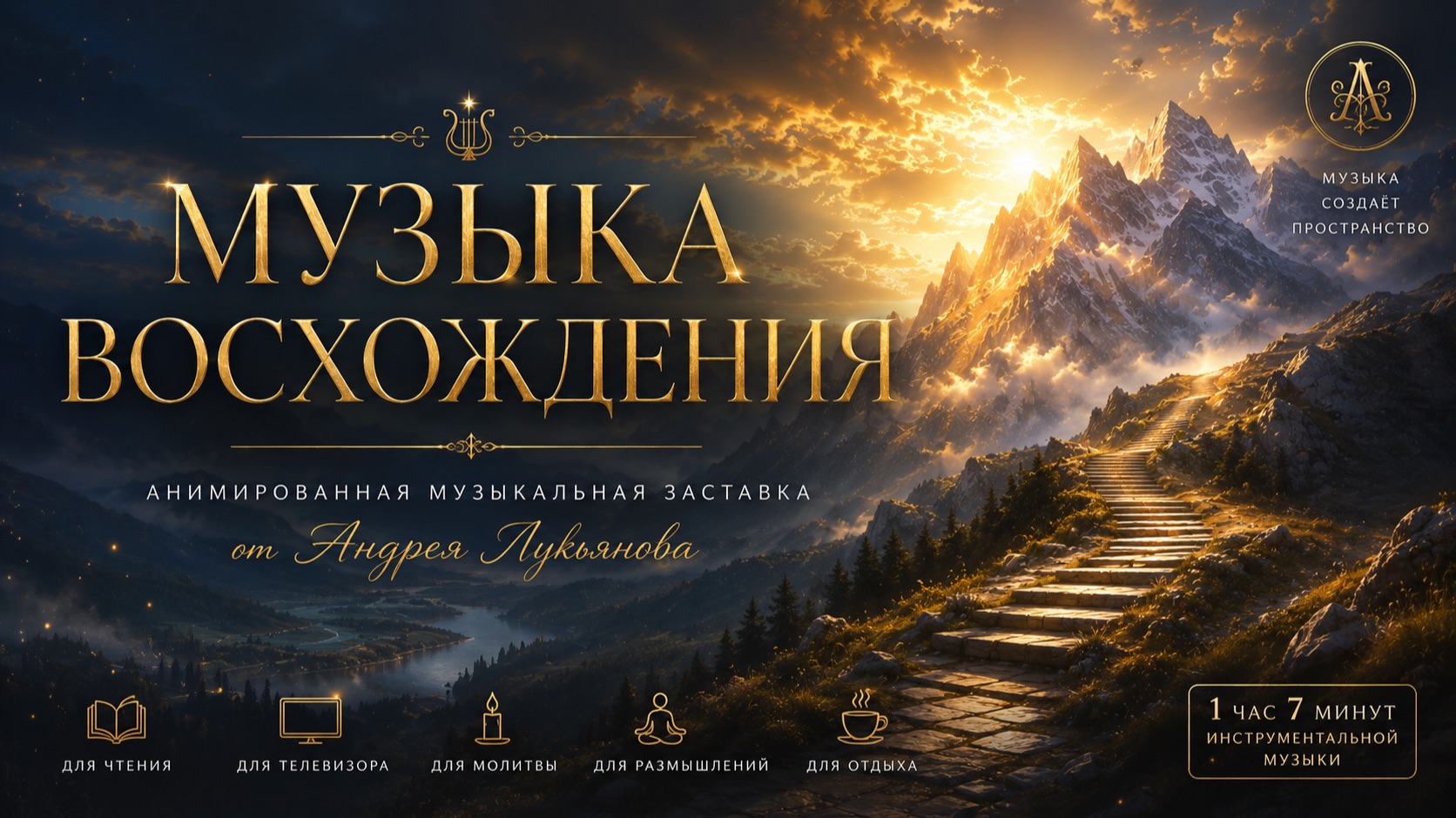 Музыка восхождения Анимированная заставка