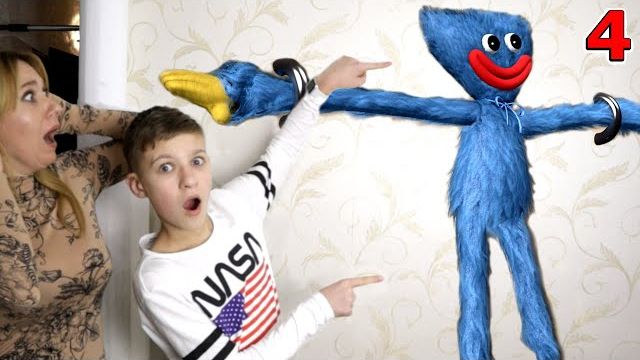 Хагги Вагги у меня ДОМА! 4 серия Поппи Плейтайм в реальной жизни / Poppy Playtime In Real Life