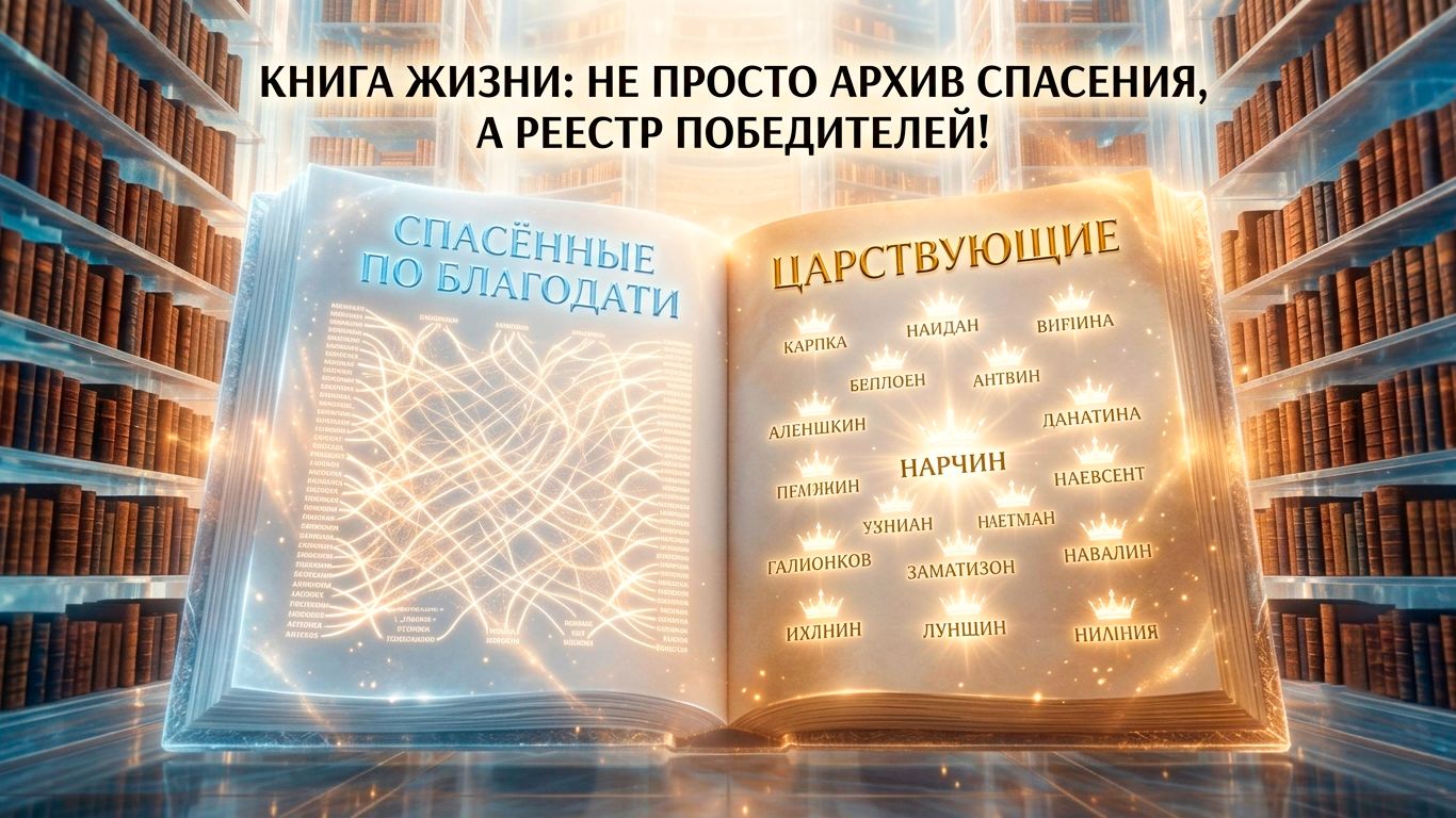 Книга Жизни: Почему твоё имя может быть вычеркнуто?