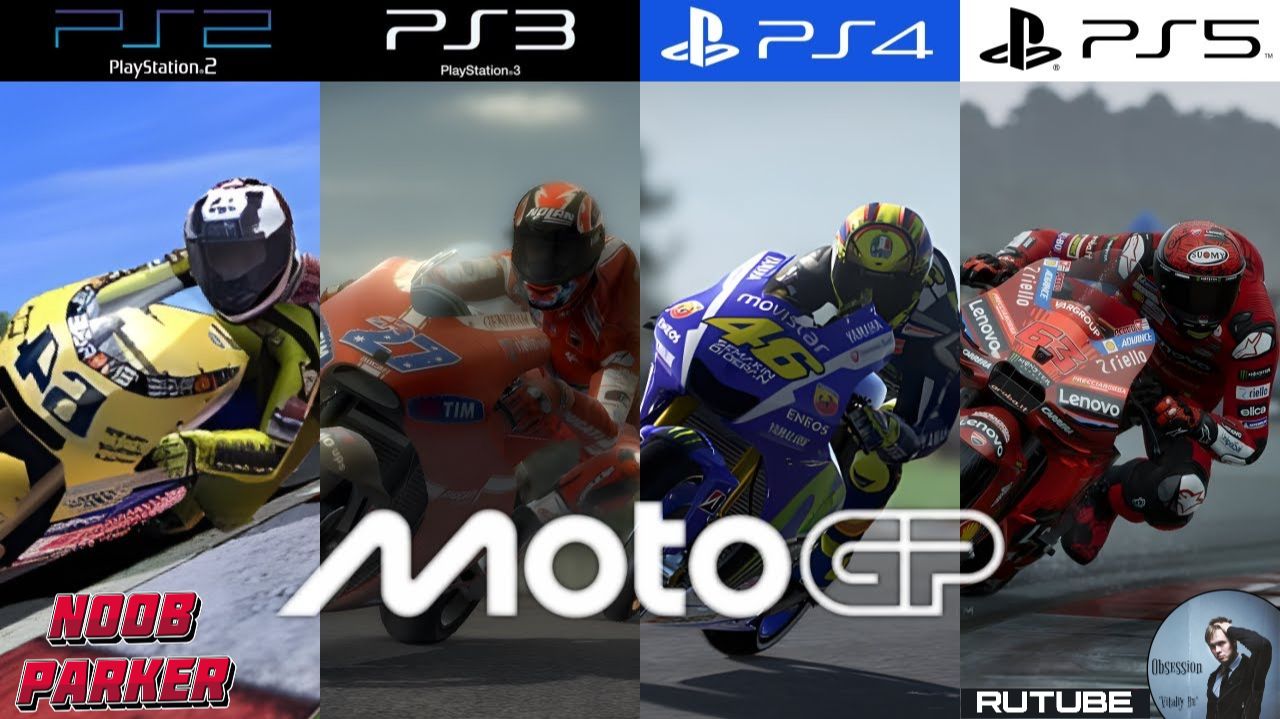 MotoGP PlayStation Эволюция Игры 2000-2025