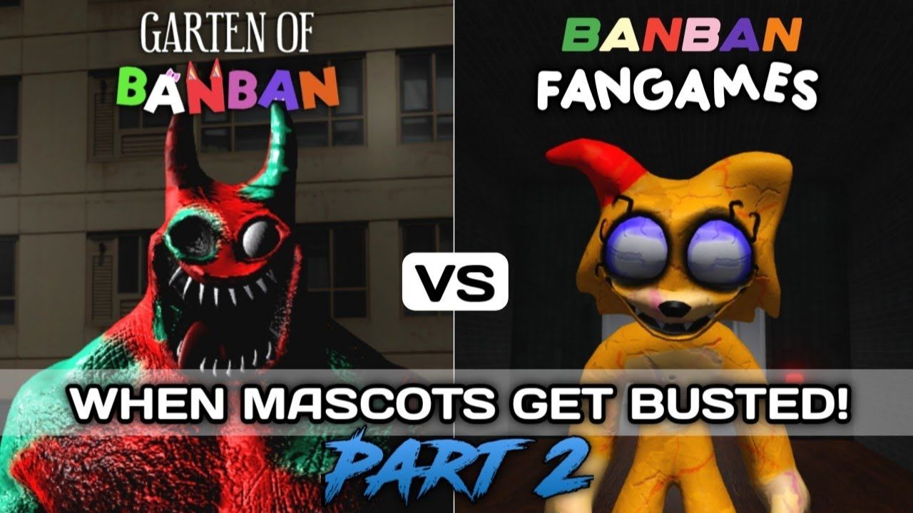 GARTEN OF BANBAN и BANBAN FAN GAMES – КОГДА МАСКОТЫ РЫБАТСЯ Часть 2 (Shelter Of Sursur, COBB и