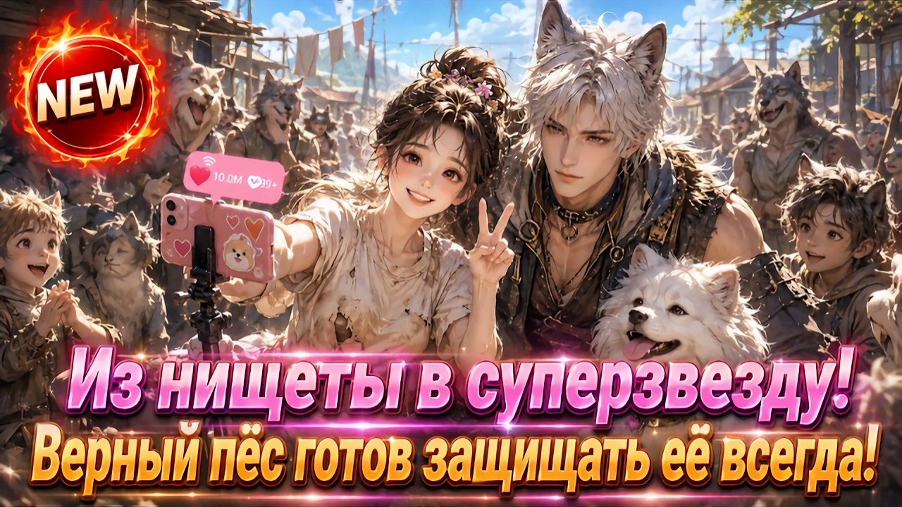Попаданка в мир зверолюдей EP1–106  Верный пёс изменил её судьбу! Китайская аниме дорама