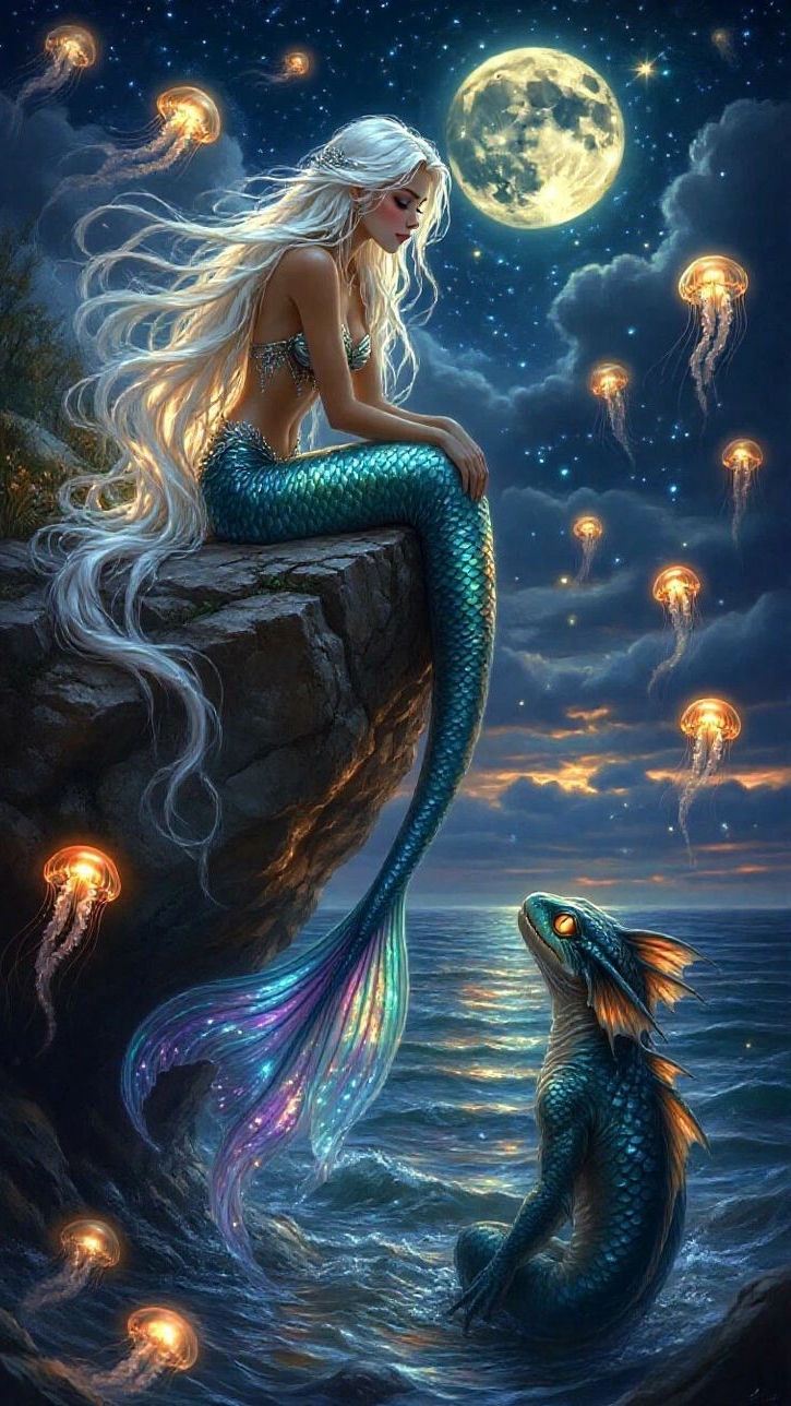 Mermaids Beautiful🧜♀️🧜♀️🧜♀️