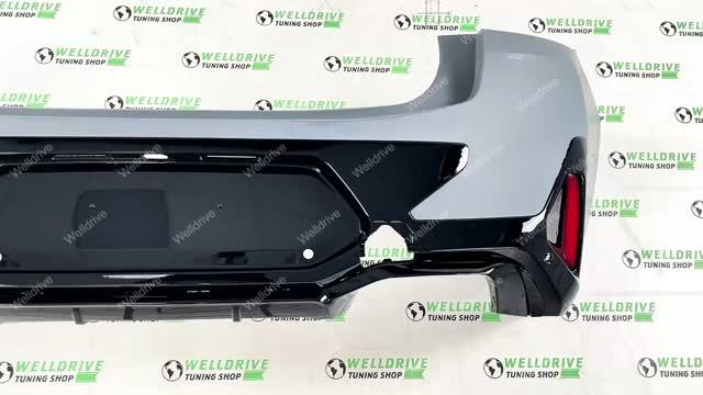Бампер задний BMW X4 G02 рестайлинг в сборе с диффузором X4M