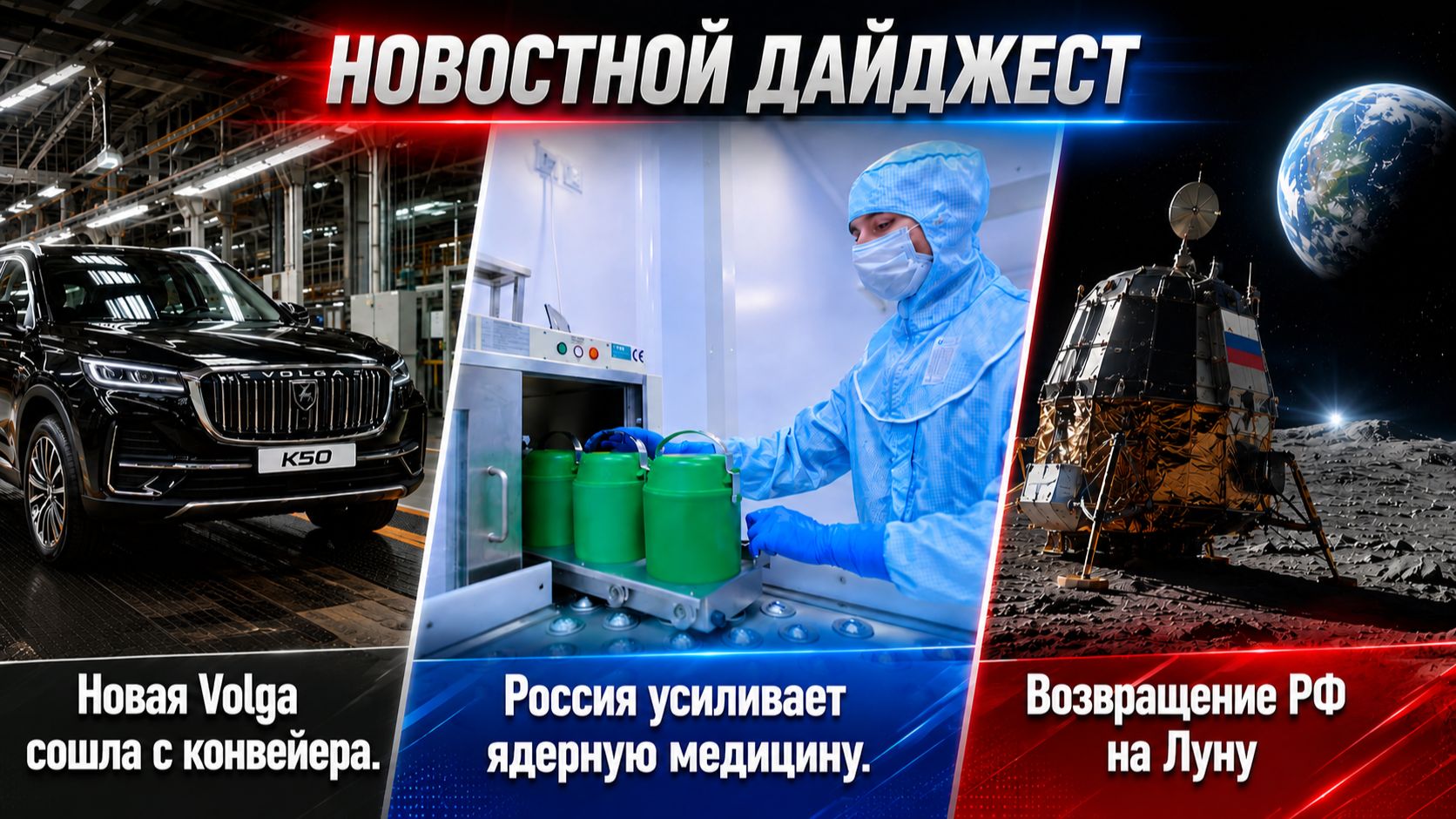 От морских учений до новой Volga: Россия запускает крупные проекты