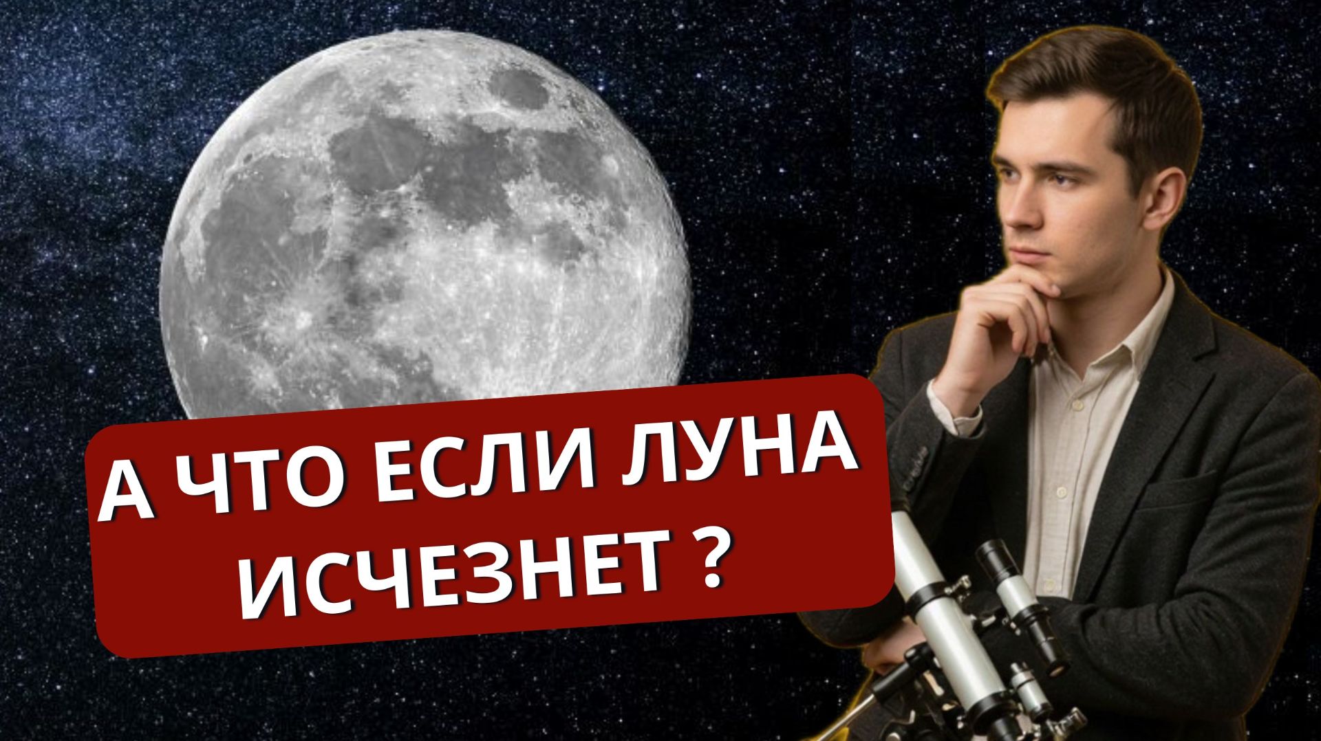 А что если Луна исчезнет прямо сейчас?