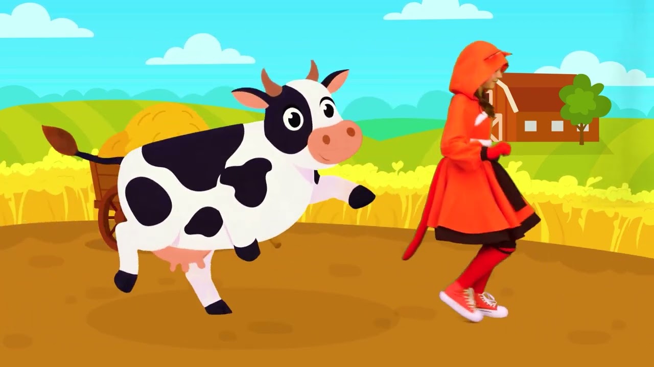 Кто живёт на ферме? София, Ева и Анна знакомятся с животными 🐔🐴 | Песенка для детей