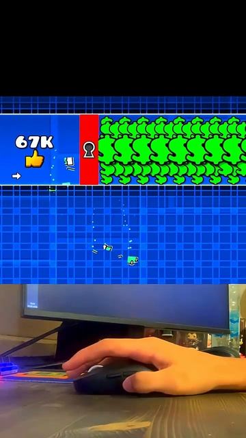 Is It Possible To Escape Homer Simpson Trap In GD_ #shorts  #geometrydash #gd
