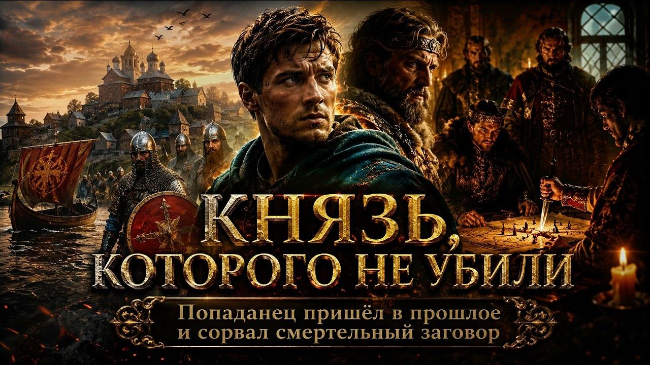 Аудиокнига полностью. Попаданцы. «Князь, которого не убили» Книга 1 из 3