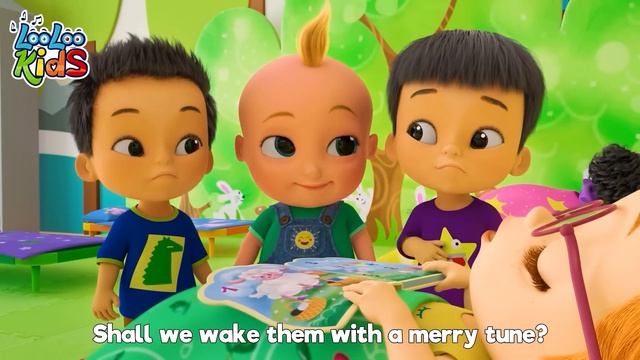 Спящие кролики - (Официальное видео) - LooLoo Kids Детские стишки и песни