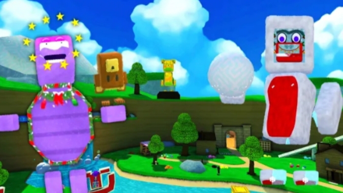 ИГРАЮ СО СНЕЖНЫМ МОДОМ В SUPER BEAR ADVENTURE