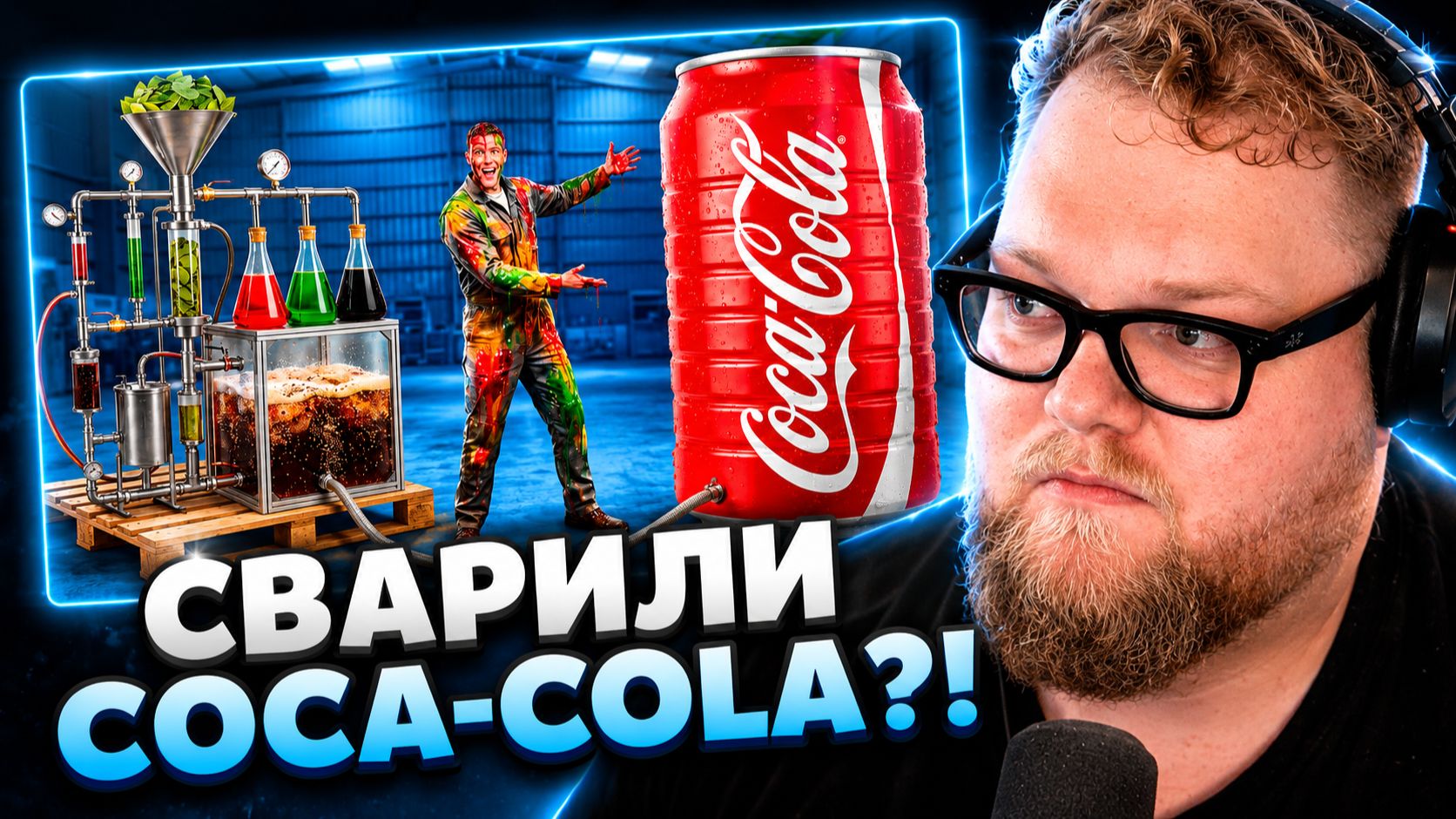 Т2х2 СМОТРИТ ▷ Я СВАРИЛ 1000 ЛИТРОВ Coca-Cola // GopherVid