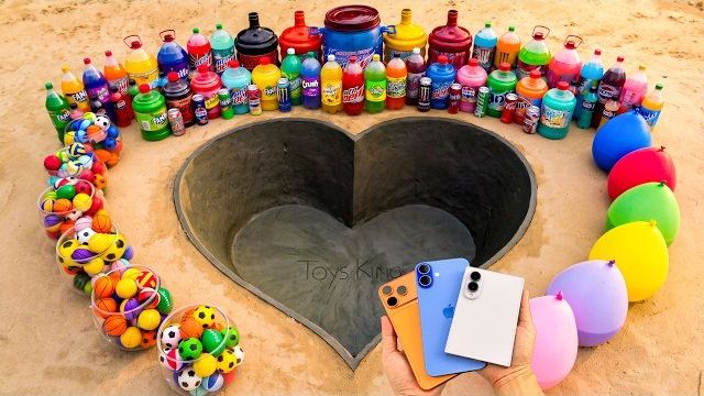 Как сделать «СЕРДЦЕ» из цемента, IPhone 17 против Samsung Z Fold8 против Coca Cola, Fanta и Mentos