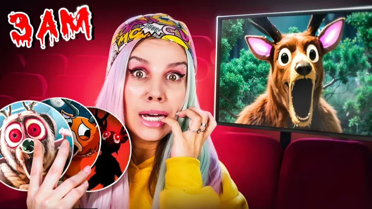 НИКОГДА НЕ СМОТРИТЕ ВСЕ ФИЛЬМЫ 99 NIGHTS IN THE FOREST В 3 ЧАСА НОЧИ!!!