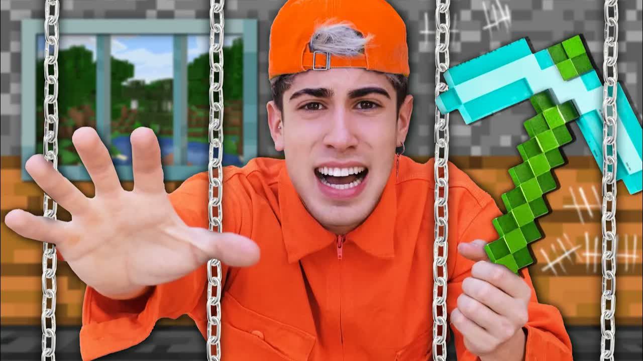 24 ЧАСА В ТЮРЬМЕ MINECRAFT !!