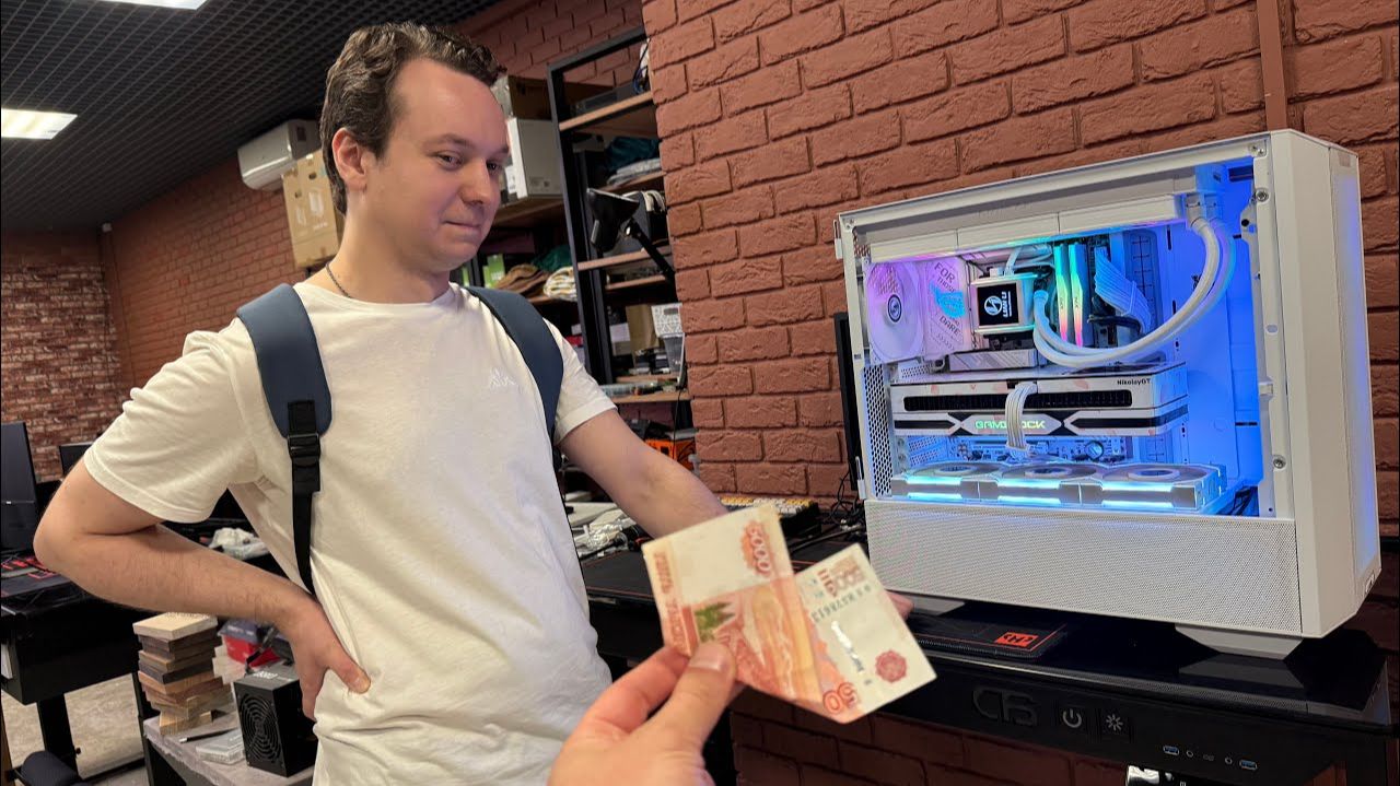 В гостях у HappyPC (Эксклюзивный заказ) прокачка 5090