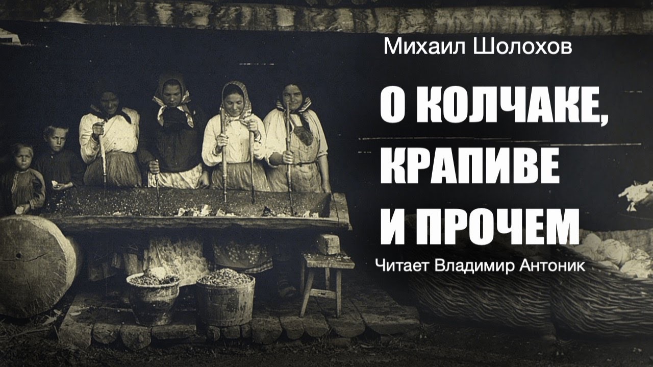 «О Колчаке, крапиве и прочем». Михаил Шолохов.  Аудиокнига. Читает Владимир Антоник