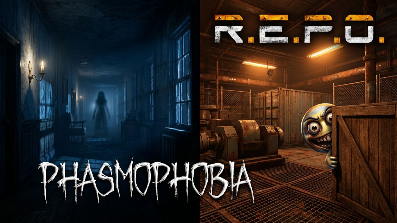 ЧИЛЮ В ФАЗМУ И РЕПУ | PHASMOPHOBIA И R.E.P.O. | 👻 СТРИМ #121