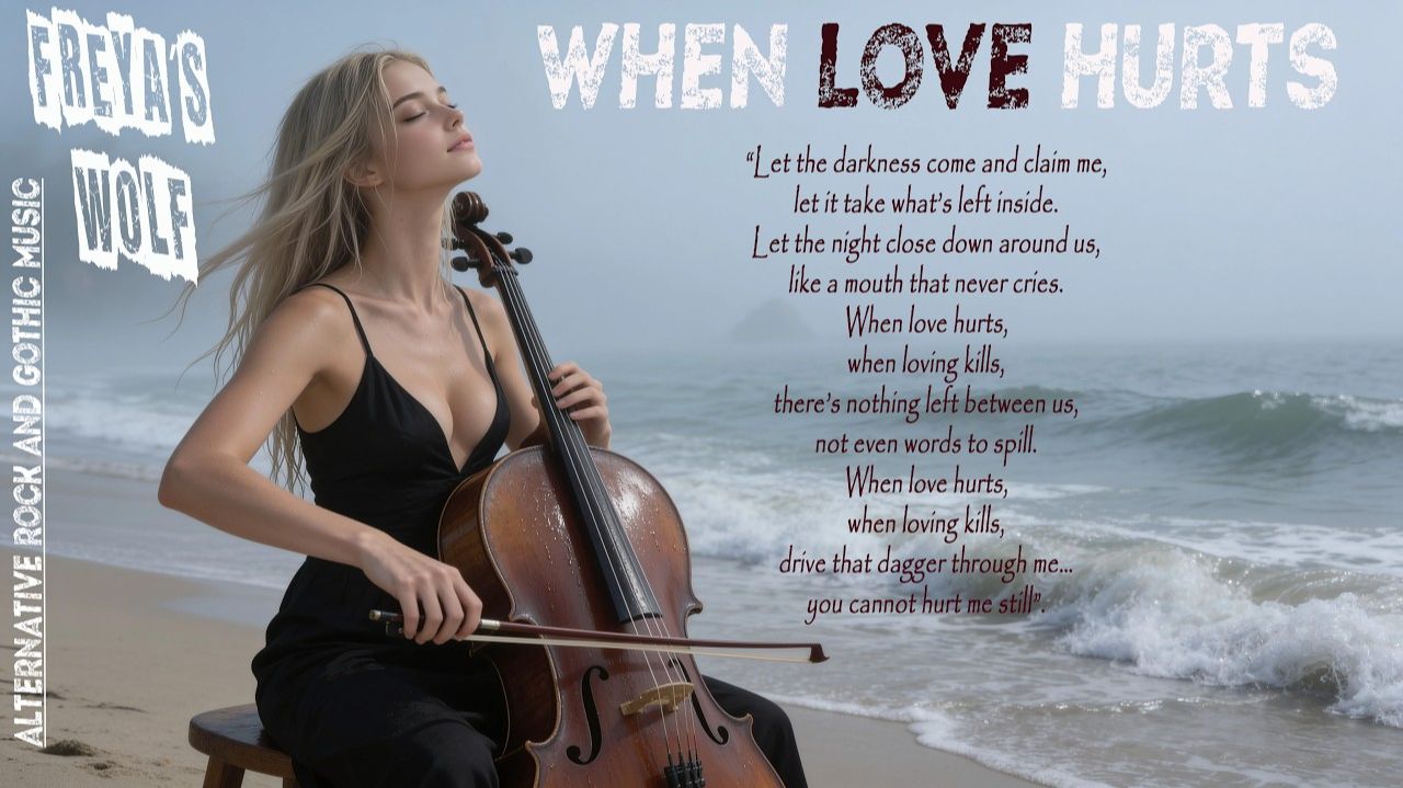 Alternative Rock & Gothic Music⚡When Love Hurts⚡FREYAS WOLF