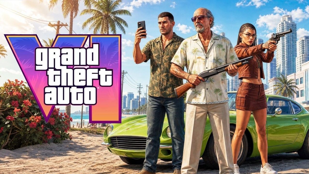 GTA 6 (Grand Theft Auto 6) — 27-минутный геймплей (Субтитры, 2026)