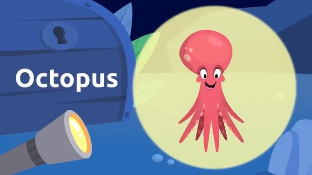 Aquatic Animals For Kids - Vocabulary For Kids
