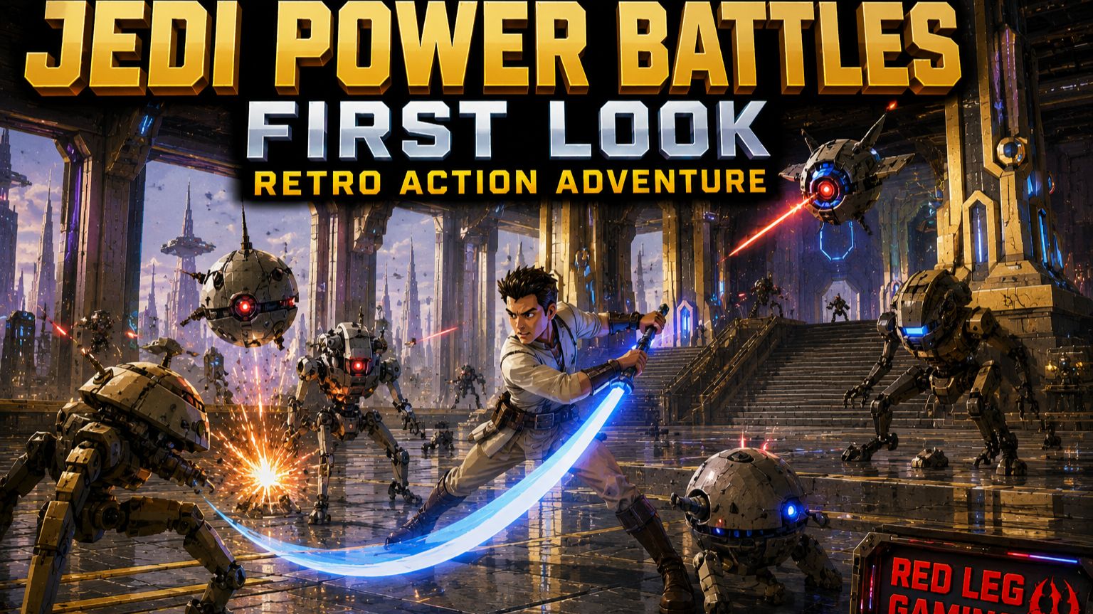 Star Wars: Episode I — Jedi Power Battles — First Look | PS5