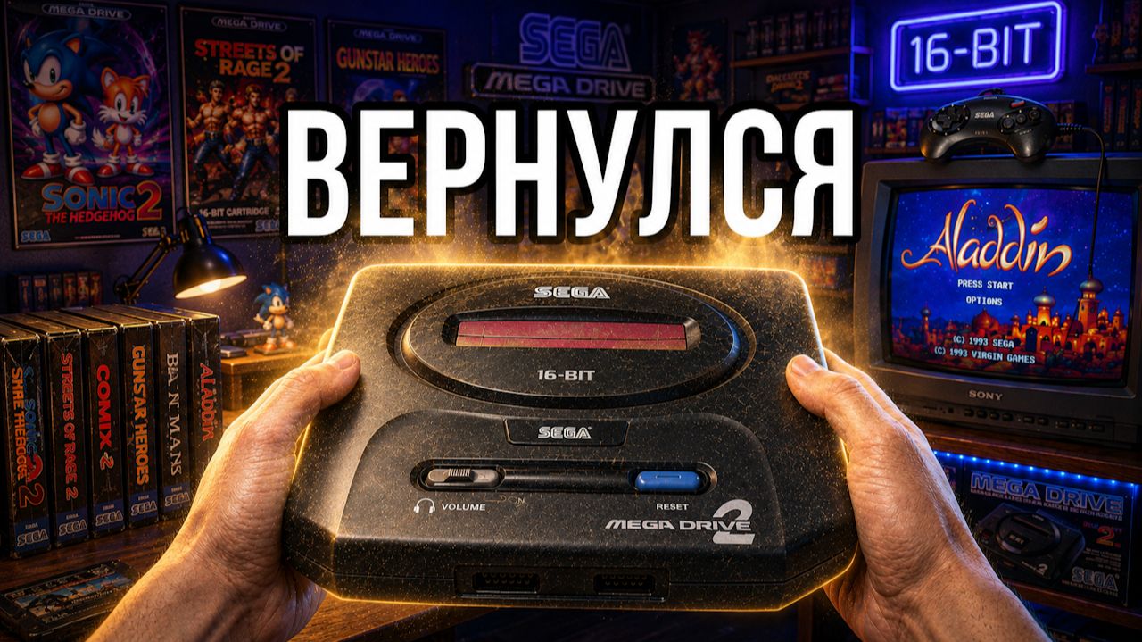 ВЕРНУЛСЯ на Sega Mega Drive