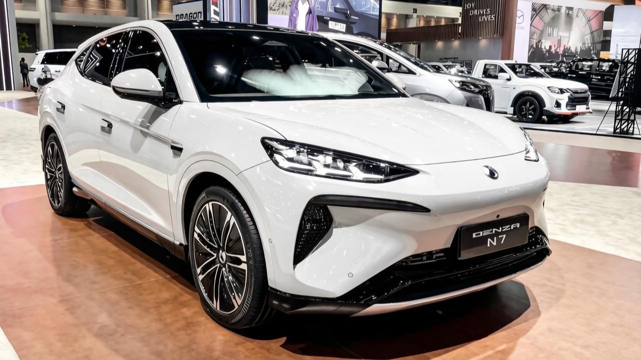 BYD DENZA N7 2026 года роскошный качественный внедорожник! Обзор автомобилей.