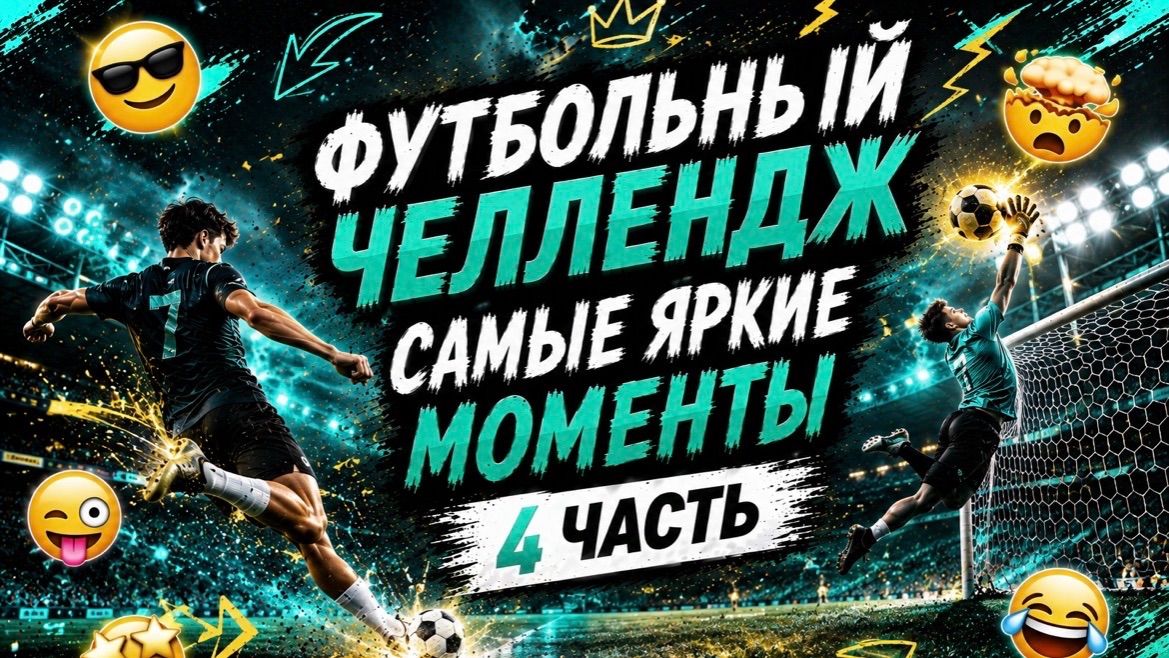ФУТБОЛЬНЫЙ ЧЕЛЛЕНДЖ САМЫЕ ЯРКИЕ МОМЕНТЫ 4 ЧАСТЬ
