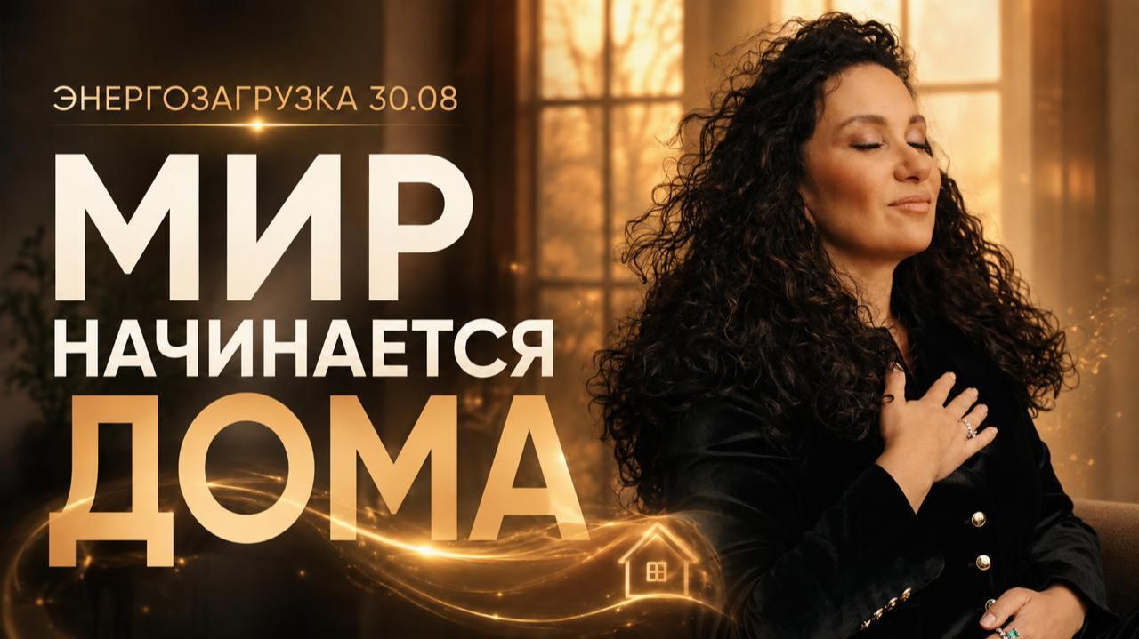 Энергозагрузка «Мир начинается дома» с Екатериной Прохорцевой