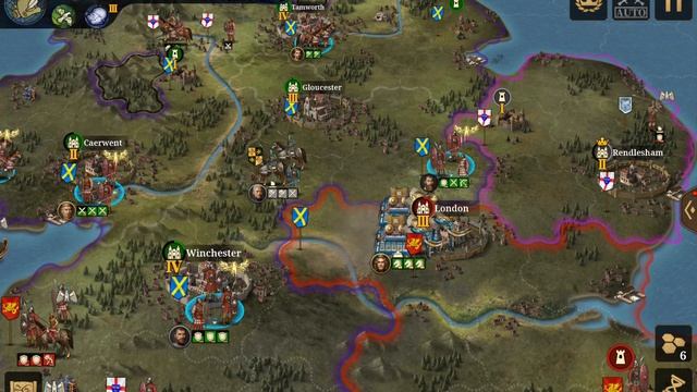 MERCIA CONQUERS THE WORLD! From Britain To Poland.No Words.Only War. European War 7 Medieval.Part 1.