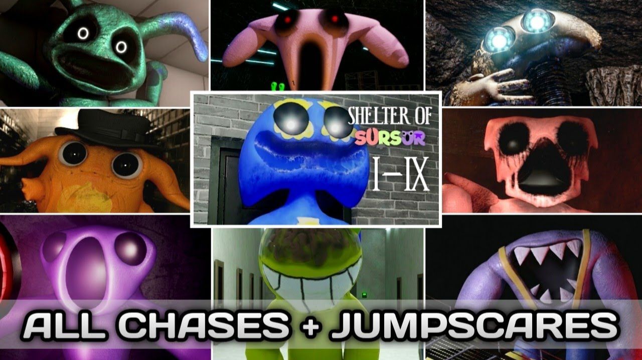 Убежище Сурсура (1,2,3,4,5,6,7,8,9) Все шасси + Jumpscarce # Банбан Фунгами