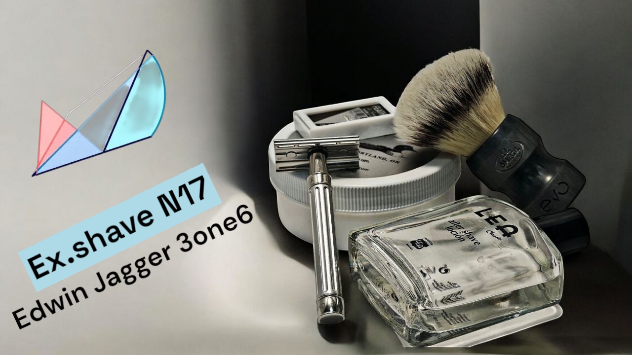 Ex.shave N17: Edwing Jagger 3one6 - разбираемся с углами. Остро с кровью или тупо с раздражением.