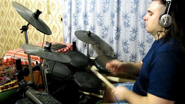 Metallica - Through The Never (Drum Cover, 2010.12.05) (Medeli DD505)