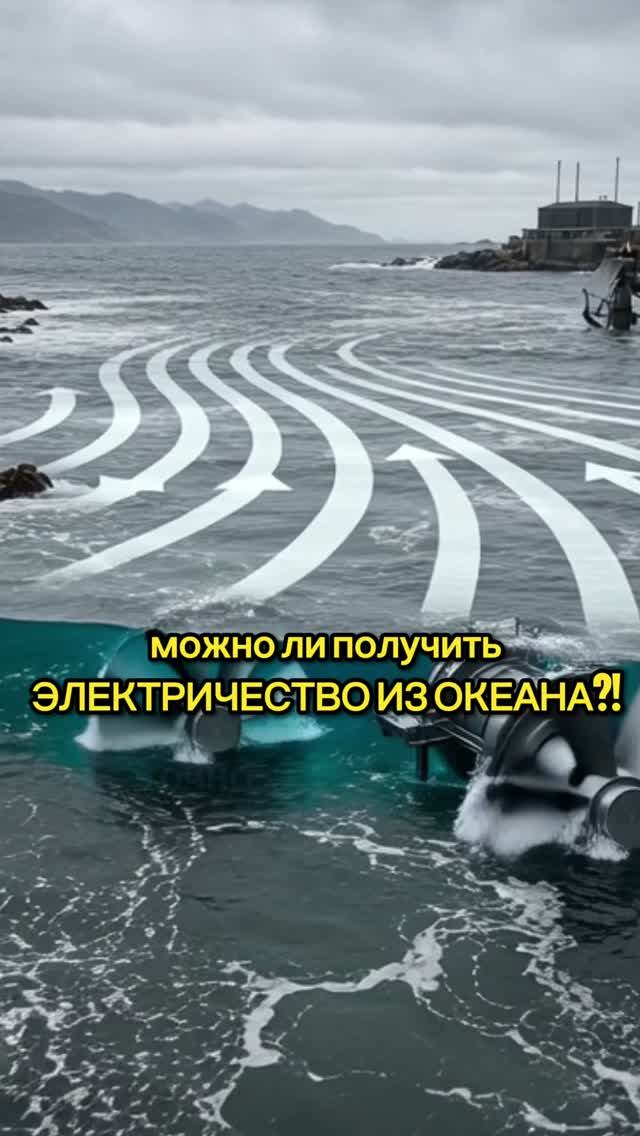 Можно ли получать электричество из океана?!