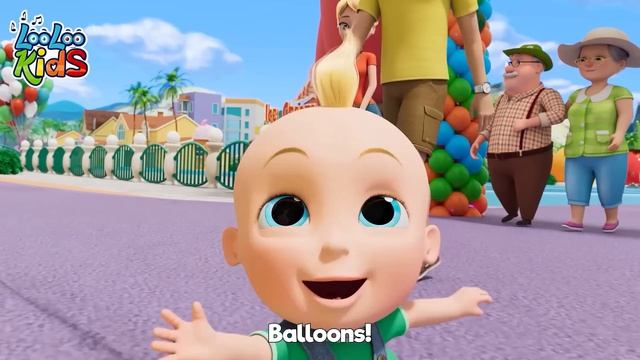 Малыш Акула Цветной сюрприз - LooLoo Kids Детские стишки и песни