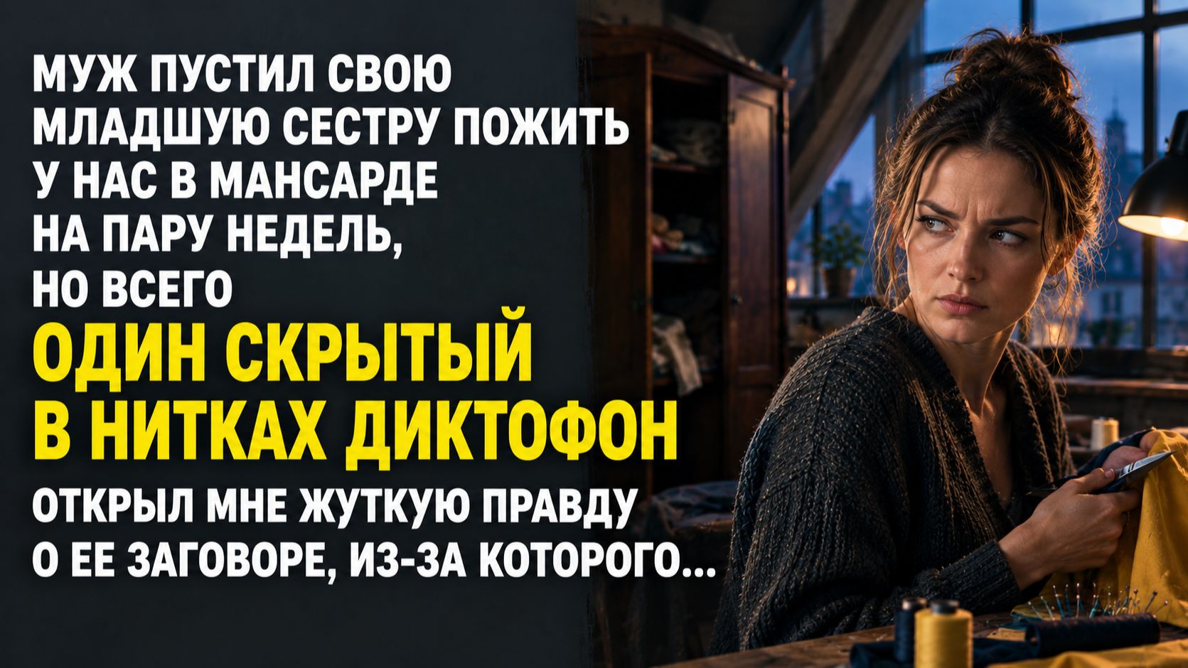 Чужие стежки: Как инфантильная золовка тайно разрушала наш брак и крала из мастерской | Драма 📎❤️