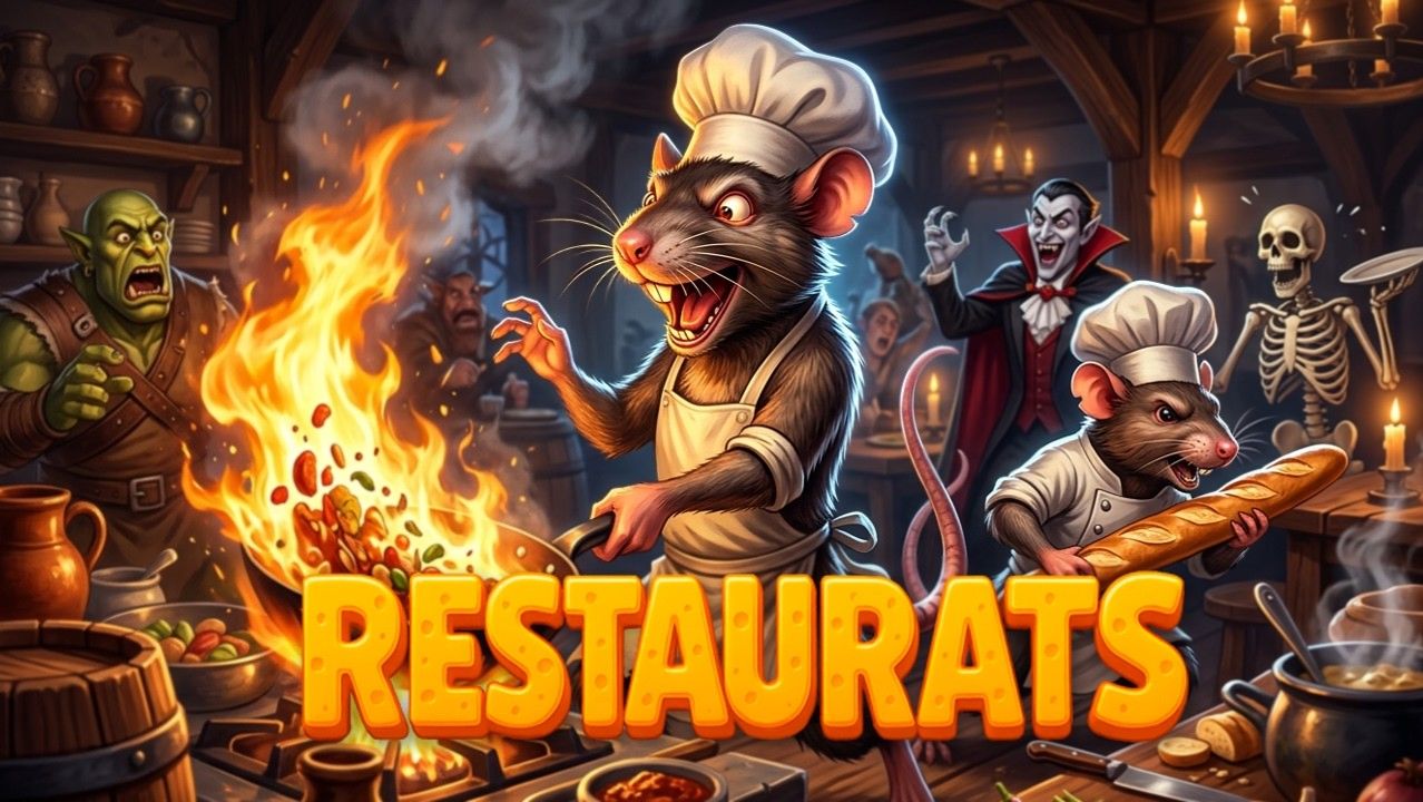 Крысы снова на кухне!!!! Restaurats.